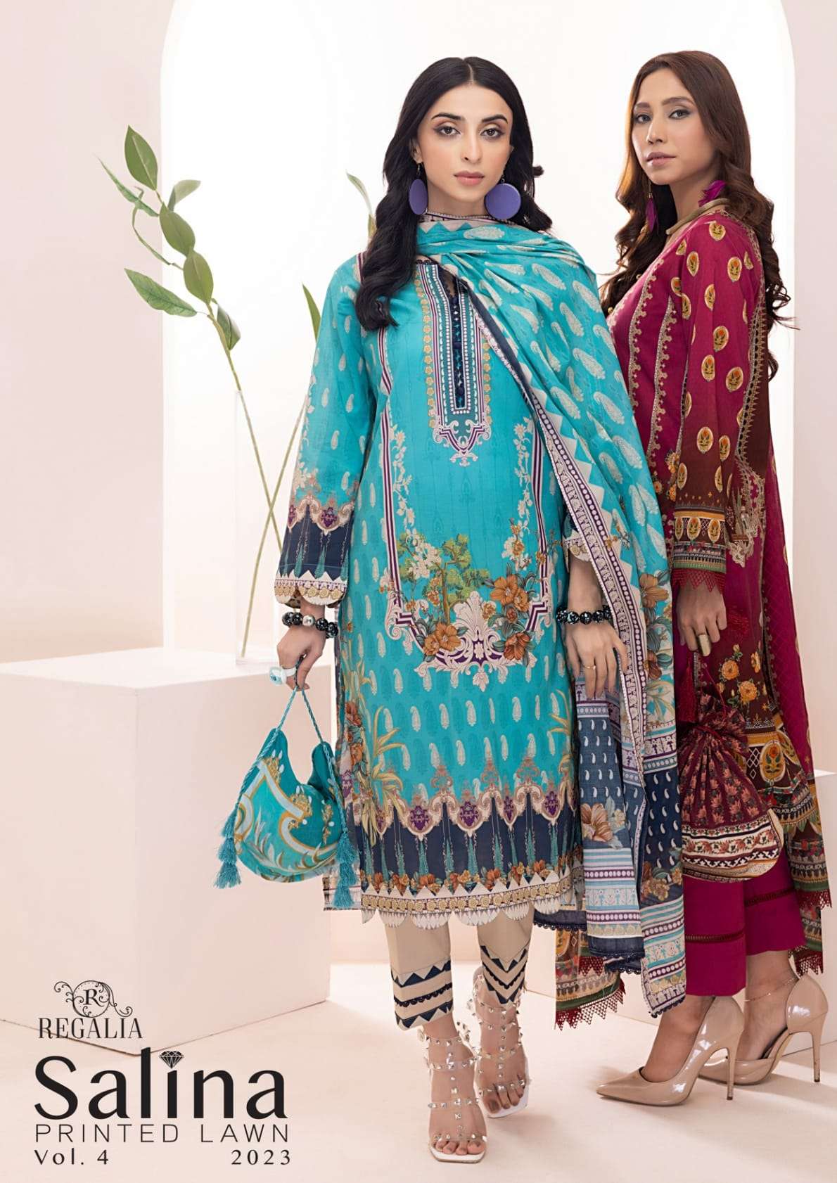 Salina printed lawn vol 4